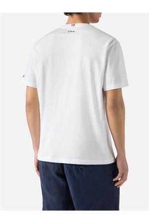 T-Shirt Portofino Man In Cotone Con Stampa Frontale MC2 SAINT BARTH | T-shirt | POT000102728L
